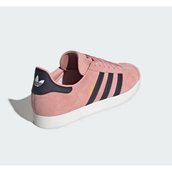 Adidas Gazelle Athletic Sneakers Shoes Pink Black White JH5388 9 M / 10. 5 W - Picture 3 of 8